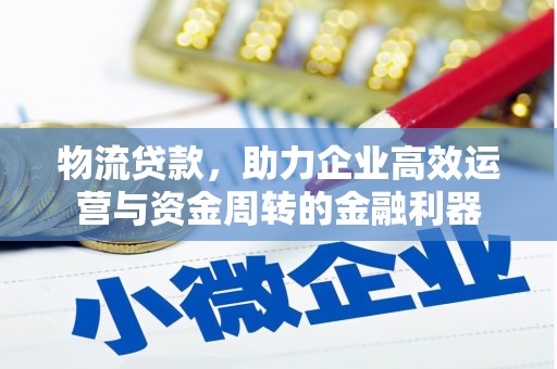 塔什库尔干塔吉克物流贷款，助力企业高效运营与资金周转的金融利器