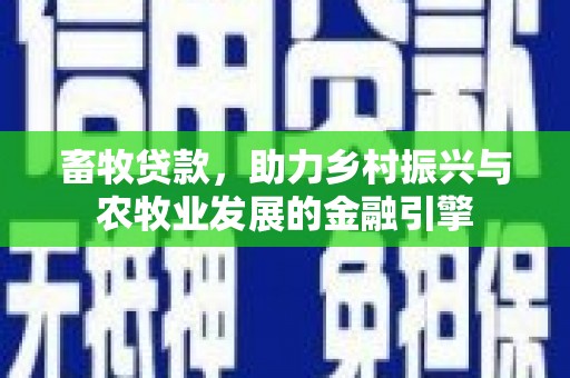 塔什库尔干塔吉克畜牧贷款，助力乡村振兴与农牧业发展的金融引擎