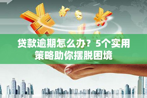 塔什库尔干塔吉克贷款逾期怎么办？5个实用策略助你摆脱困境