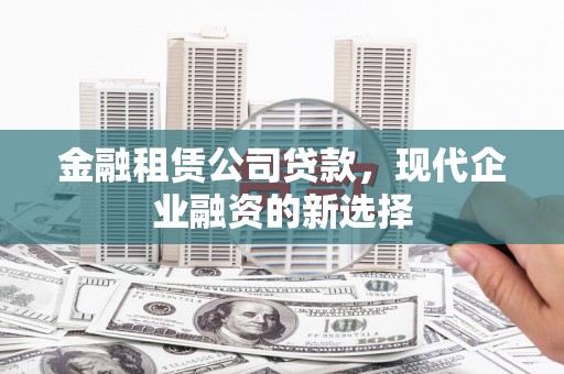 塔什库尔干塔吉克金融租赁公司贷款，现代企业融资的新选择