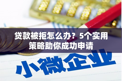 塔什库尔干塔吉克贷款被拒怎么办？5个实用策略助你成功申请