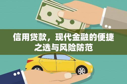 塔什库尔干塔吉克信用贷款，现代金融的便捷之选与风险防范