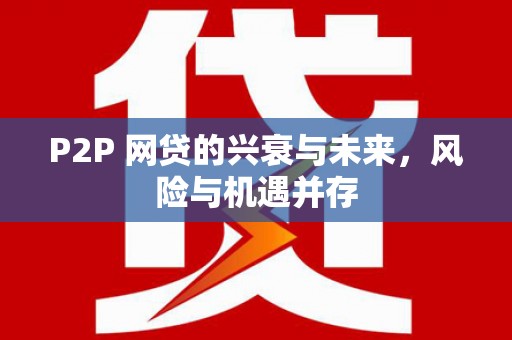 塔什库尔干塔吉克P2P 网贷的兴衰与未来，风险与机遇并存