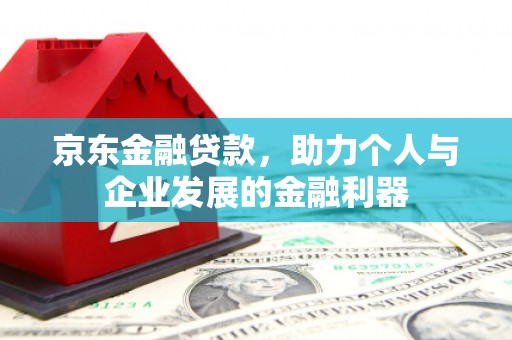 塔什库尔干塔吉克京东金融贷款，助力个人与企业发展的金融利器