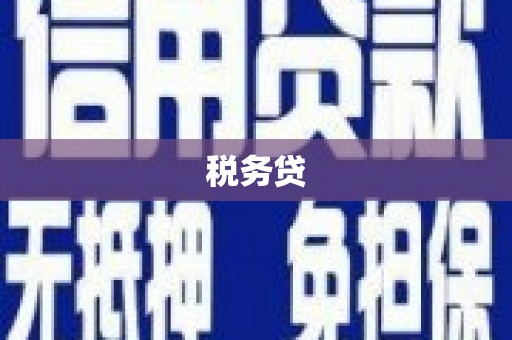 塔什库尔干塔吉克税务贷
