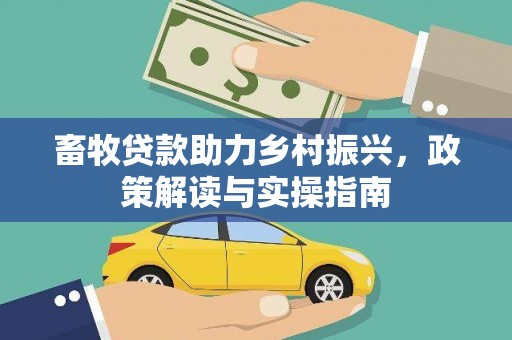 塔什库尔干塔吉克畜牧贷款助力乡村振兴，政策解读与实操指南