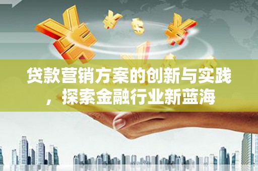 塔什库尔干塔吉克贷款营销方案的创新与实践，探索金融行业新蓝海