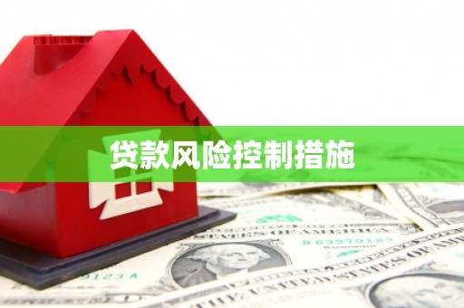 塔什库尔干塔吉克贷款风险控制措施