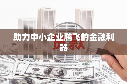 塔什库尔干塔吉克助力中小企业腾飞的金融利器