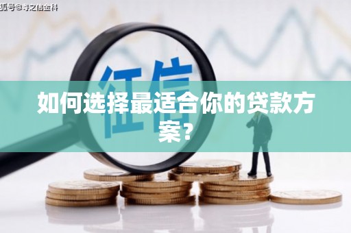塔什库尔干塔吉克如何选择最适合你的贷款方案？
